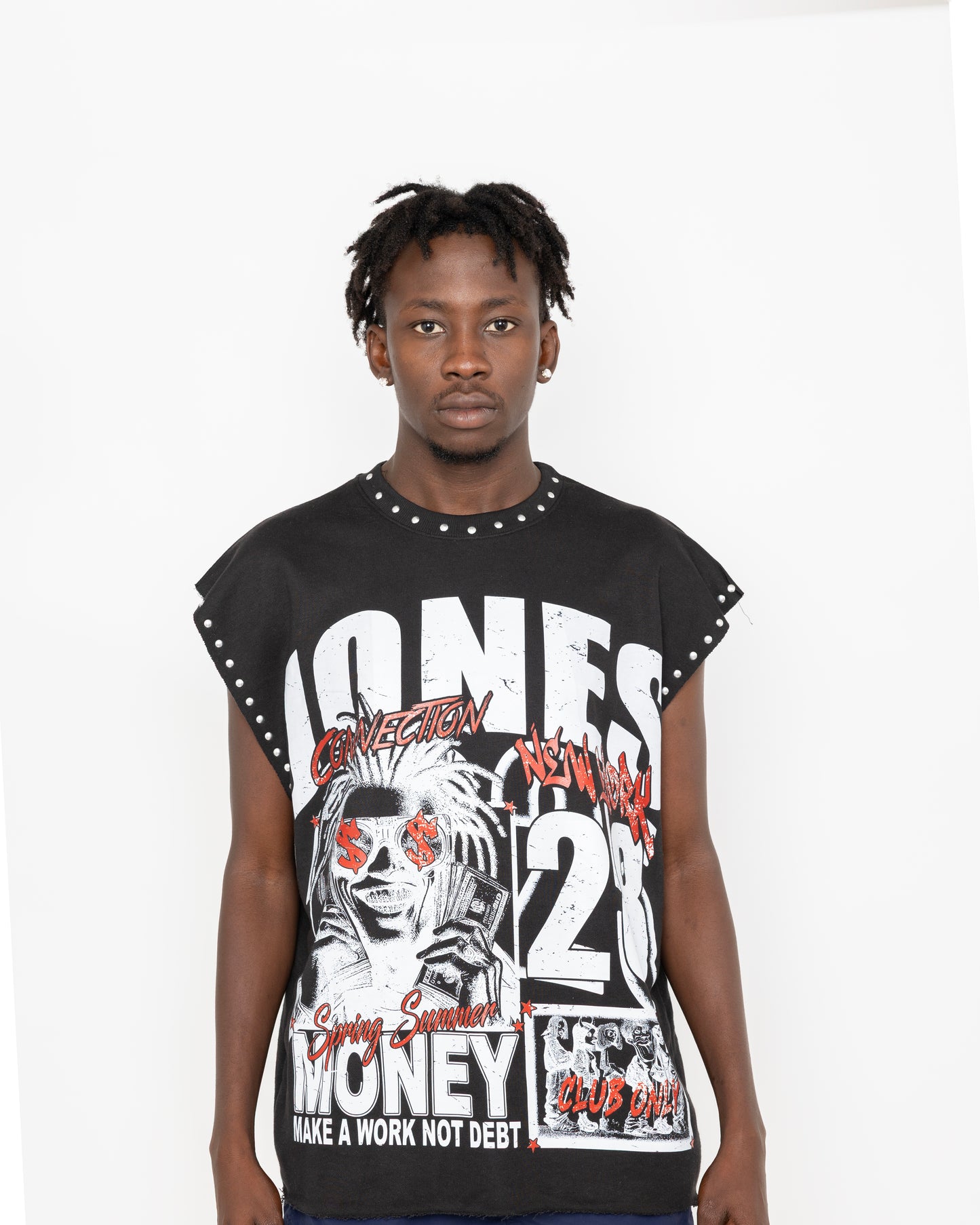 Sleeveless T-Shirt Black