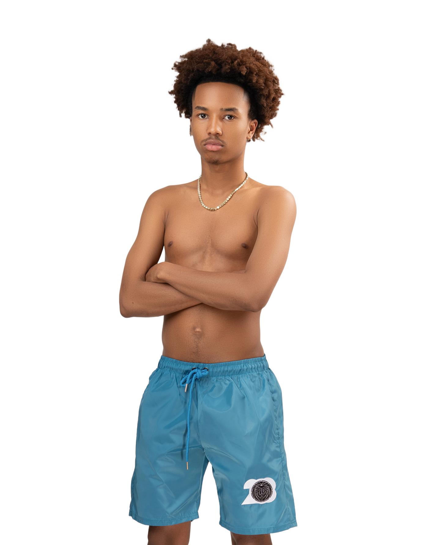 Nylon Windbreaker Shorts