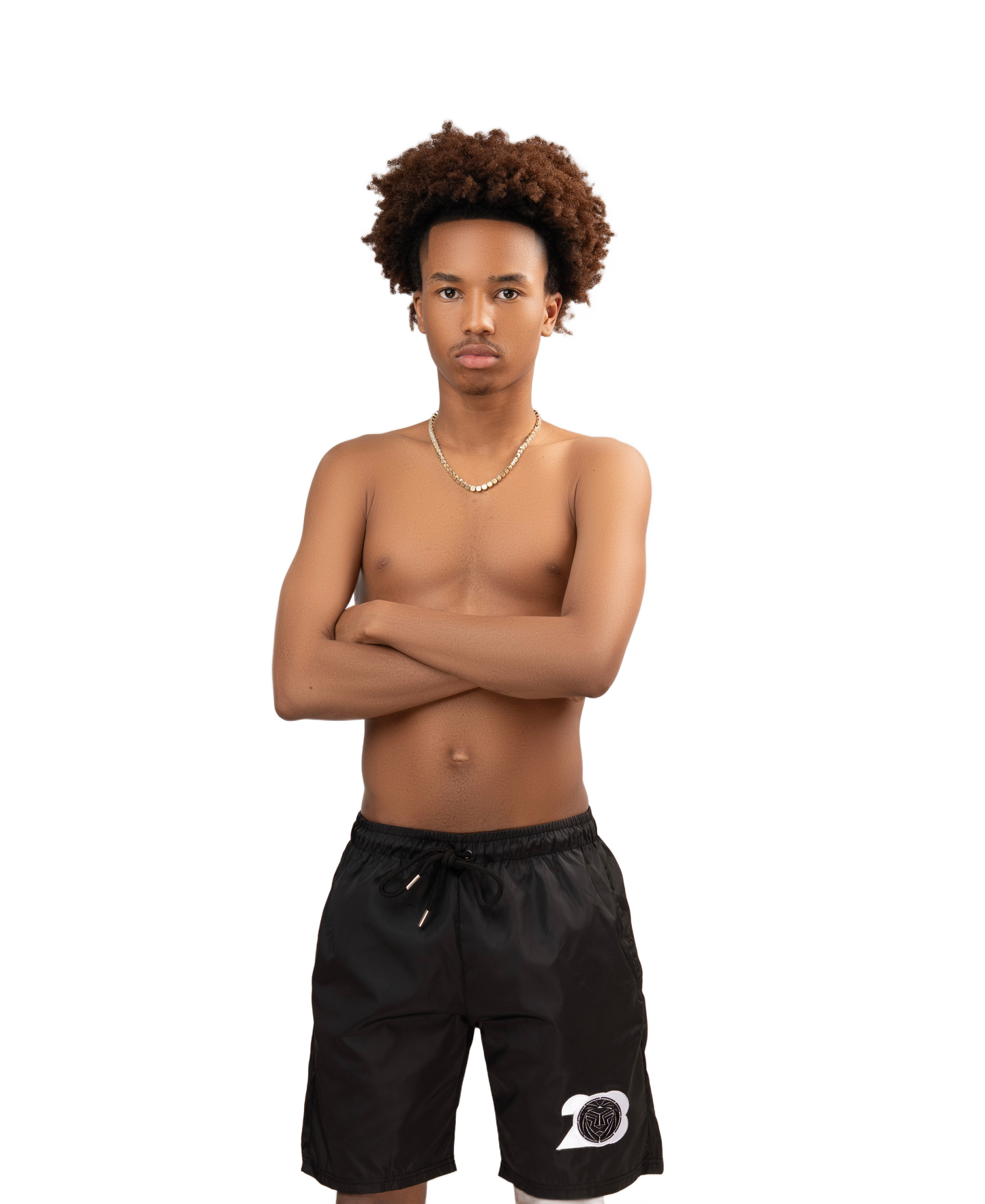 Nylon Windbreaker Shorts