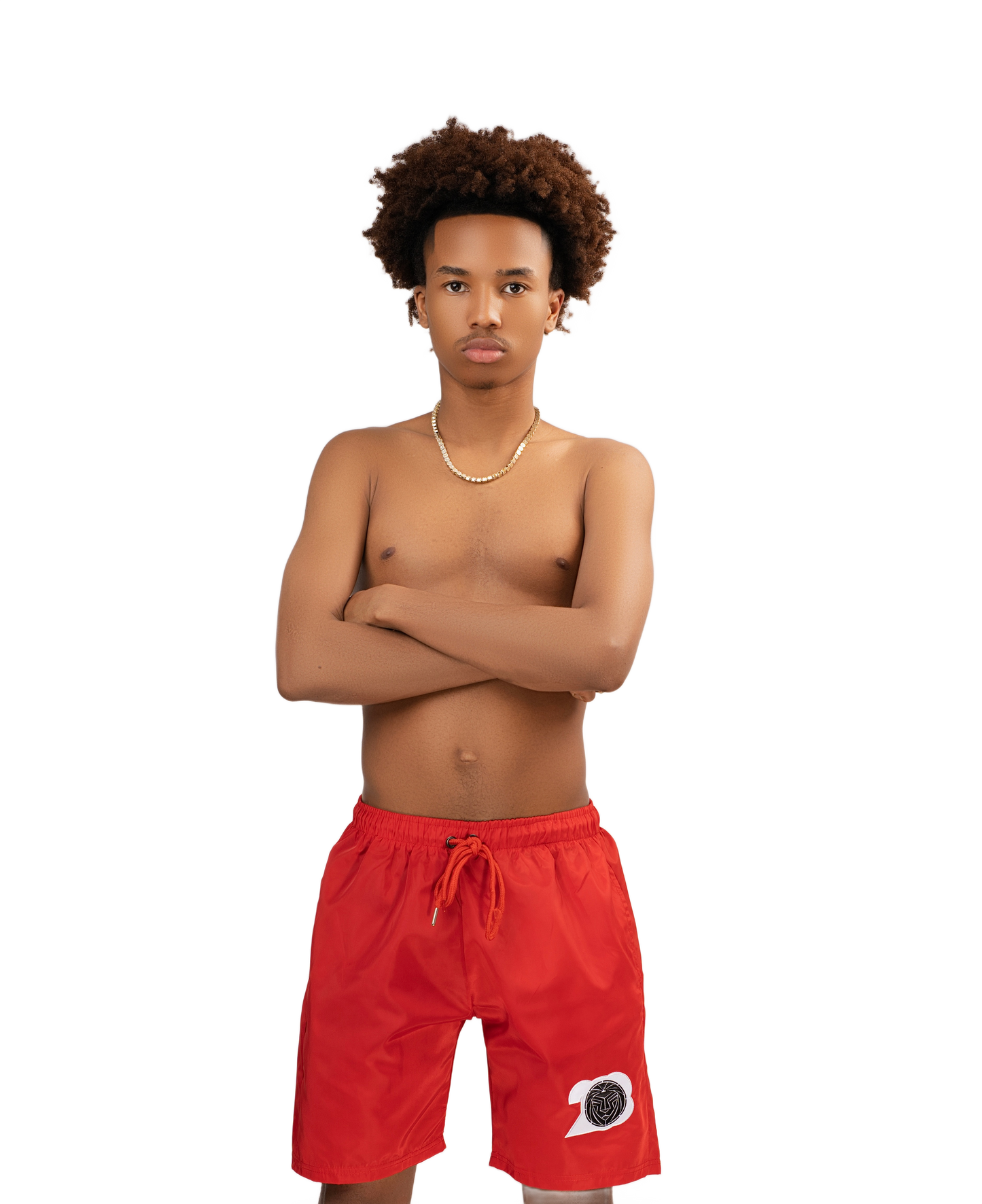 Nylon Windbreaker Shorts