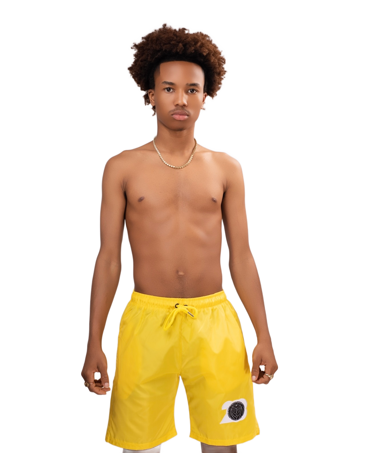 Nylon Windbreaker Shorts