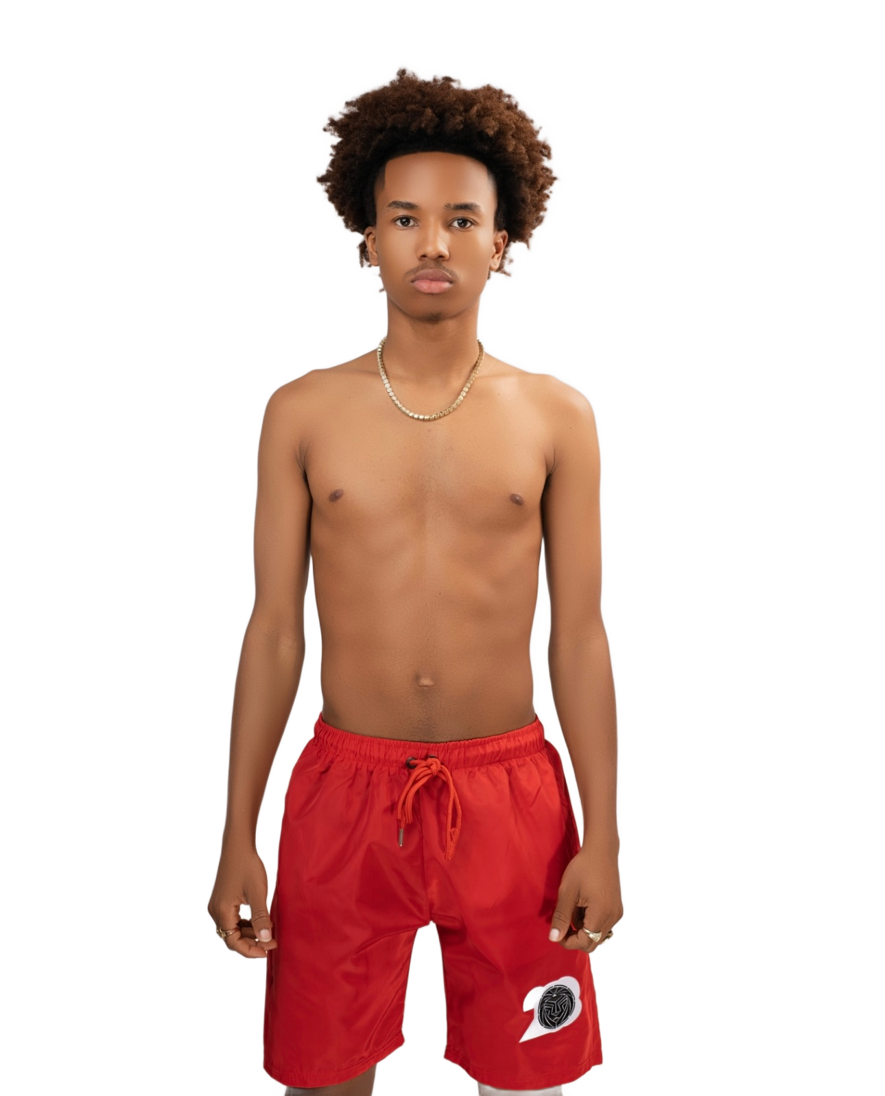 Nylon Windbreaker Shorts