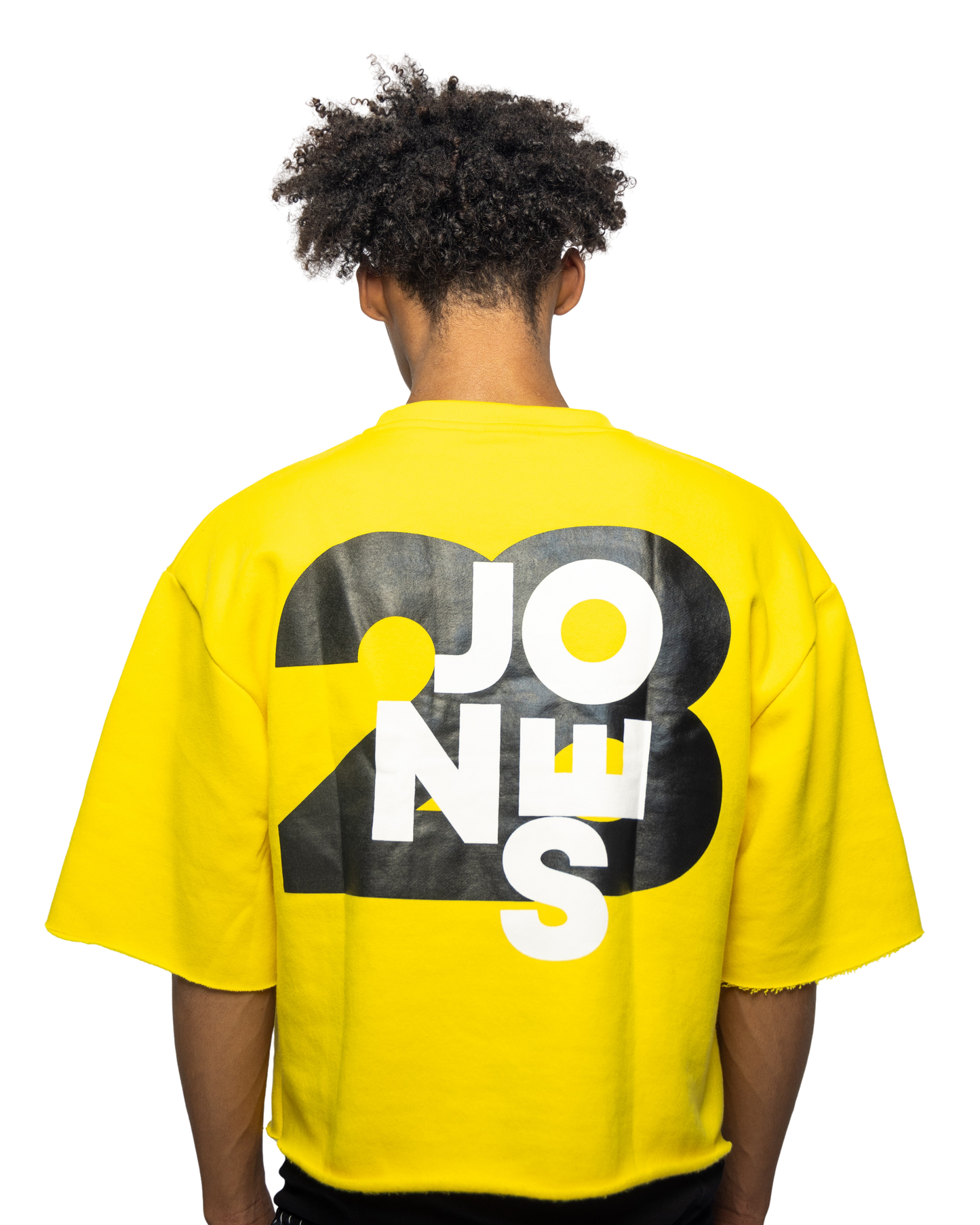 Yellow Cropped Tee