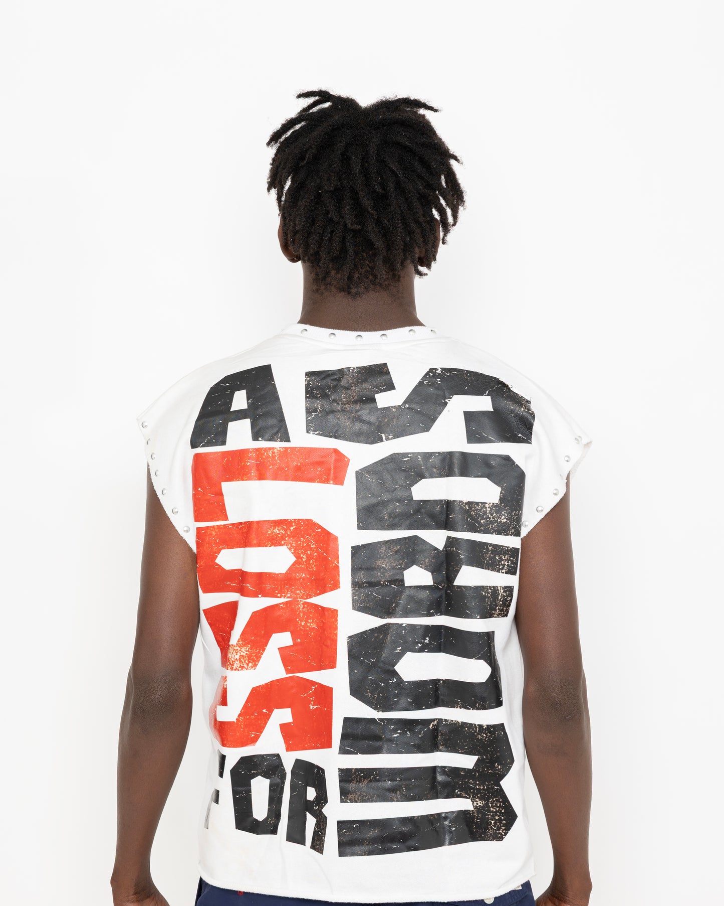 Sleeveless T-Shirt White