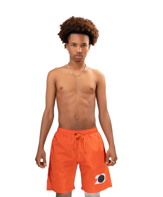 Nylon Windbreaker Shorts