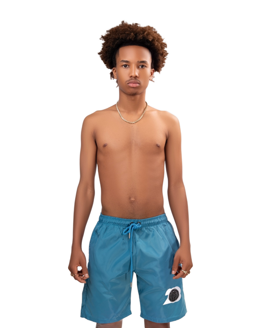 Nylon Windbreaker Shorts