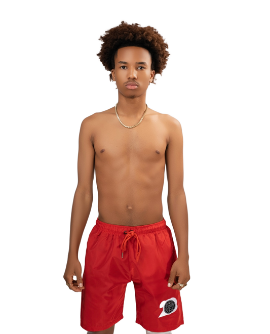 Nylon Windbreaker Shorts