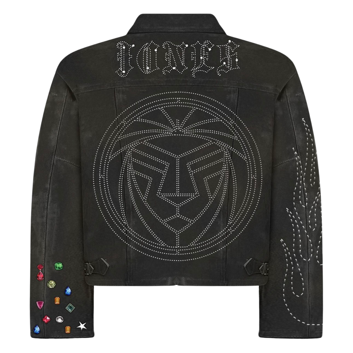 Skellaton Rhinestone Jacket Velvet Rhinestone Jacket – Jones Connnection