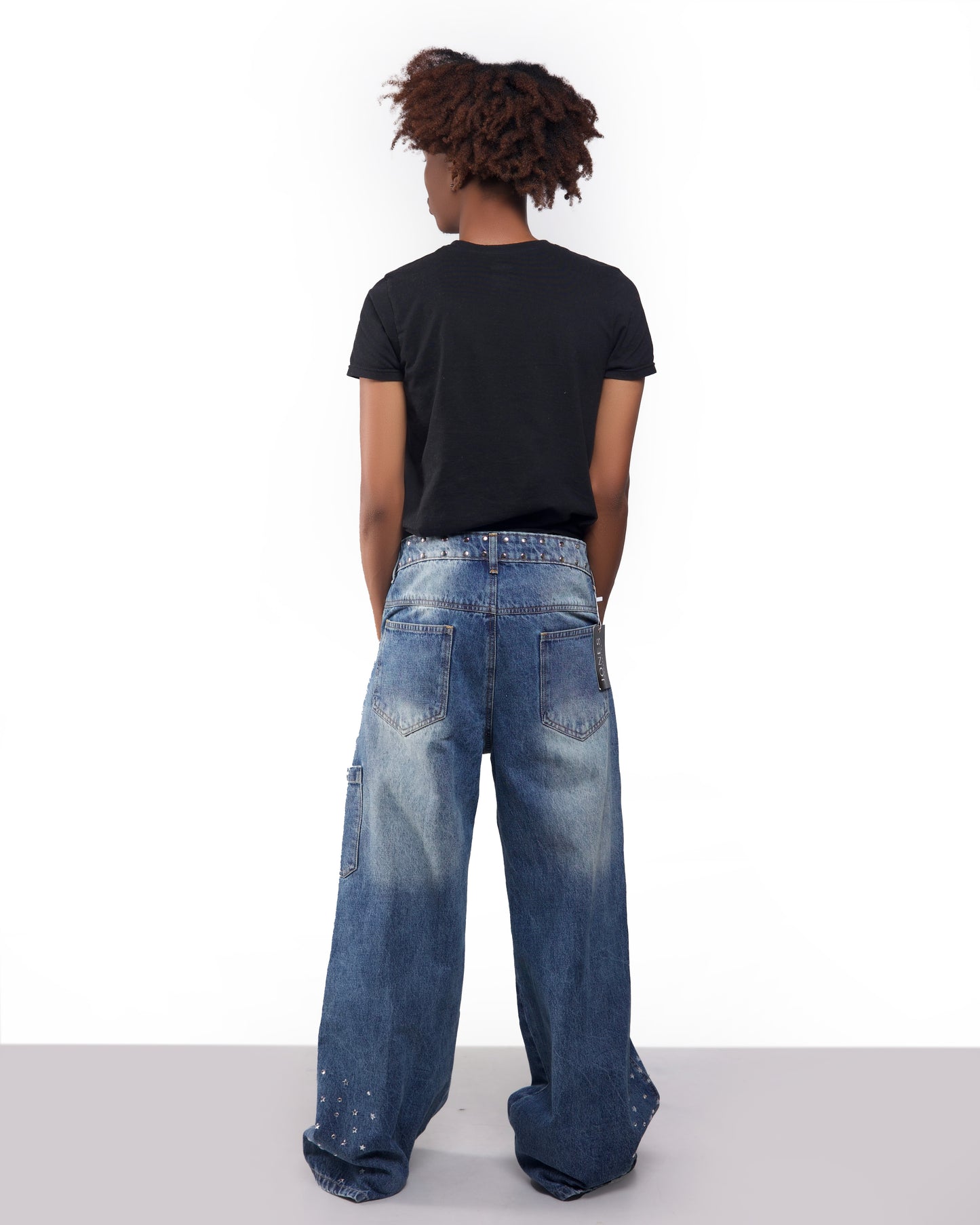 Distressed Denim Pants