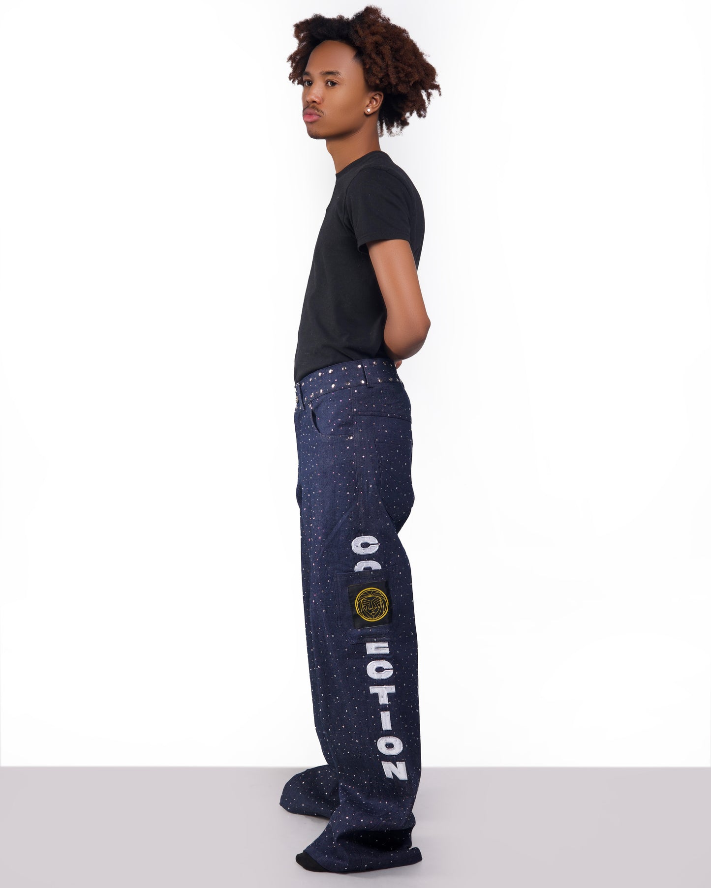 Distressed Denim Pants